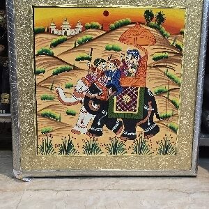 Hand Painting Chowki